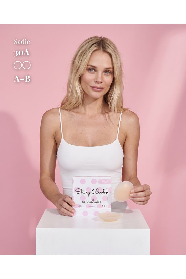 Non-Adhesive Nipple Covers, Alternate, color, Light