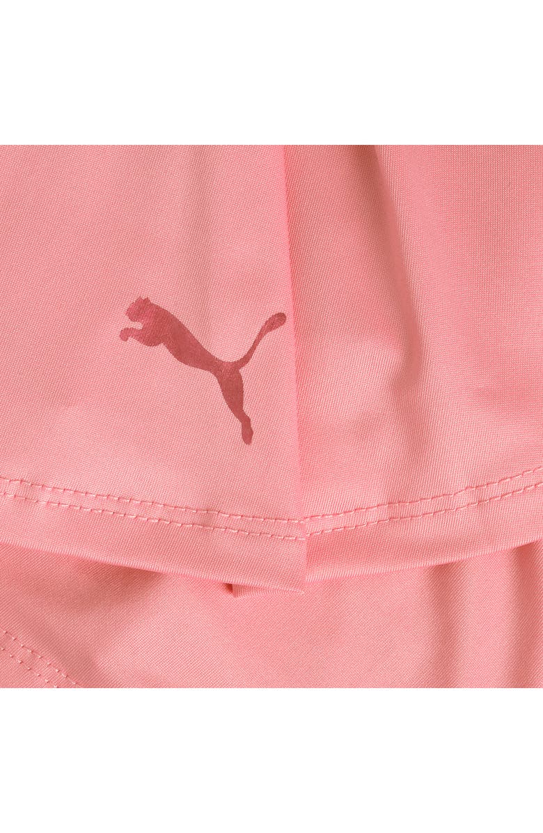 PUMA Kids' Crewneck Sweatshirt, Graphic T-Shirt & Skort Set, Alternate, color, Black