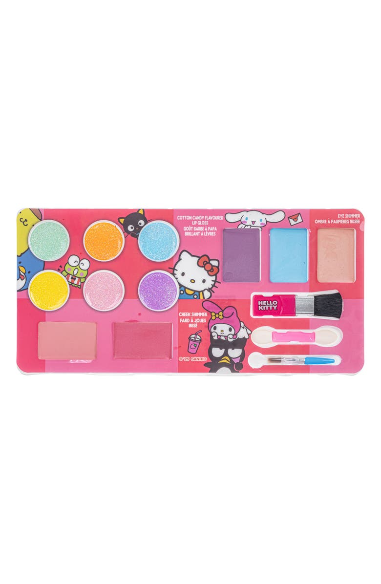 TOWNLEYGIRL Hello Kitty On-the-Go 20-Piece Assorted Cosmetic Kit, Alternate, color, Red