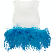 ÚCHÈ Feather Tank Top