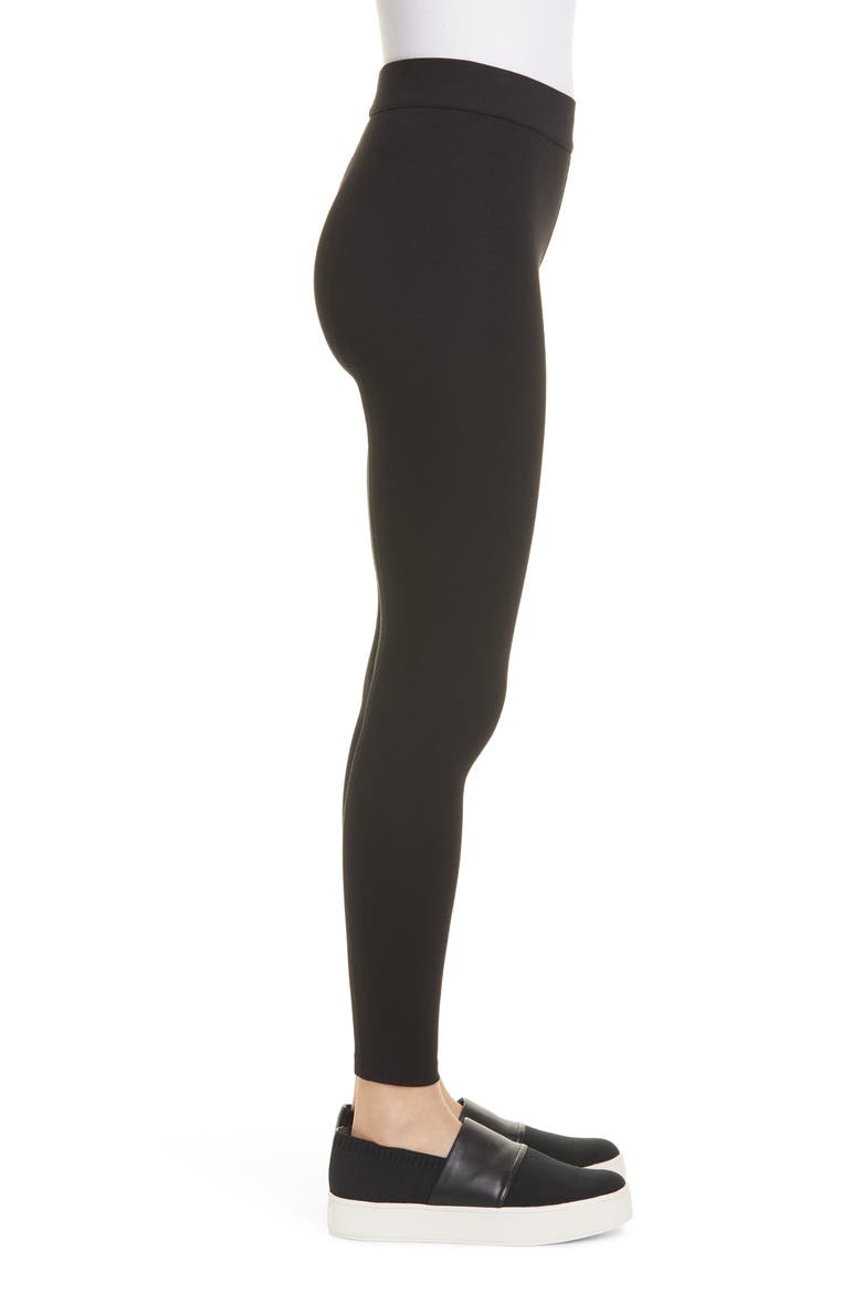 Stretch Leggings, Alternate, color, BLACK