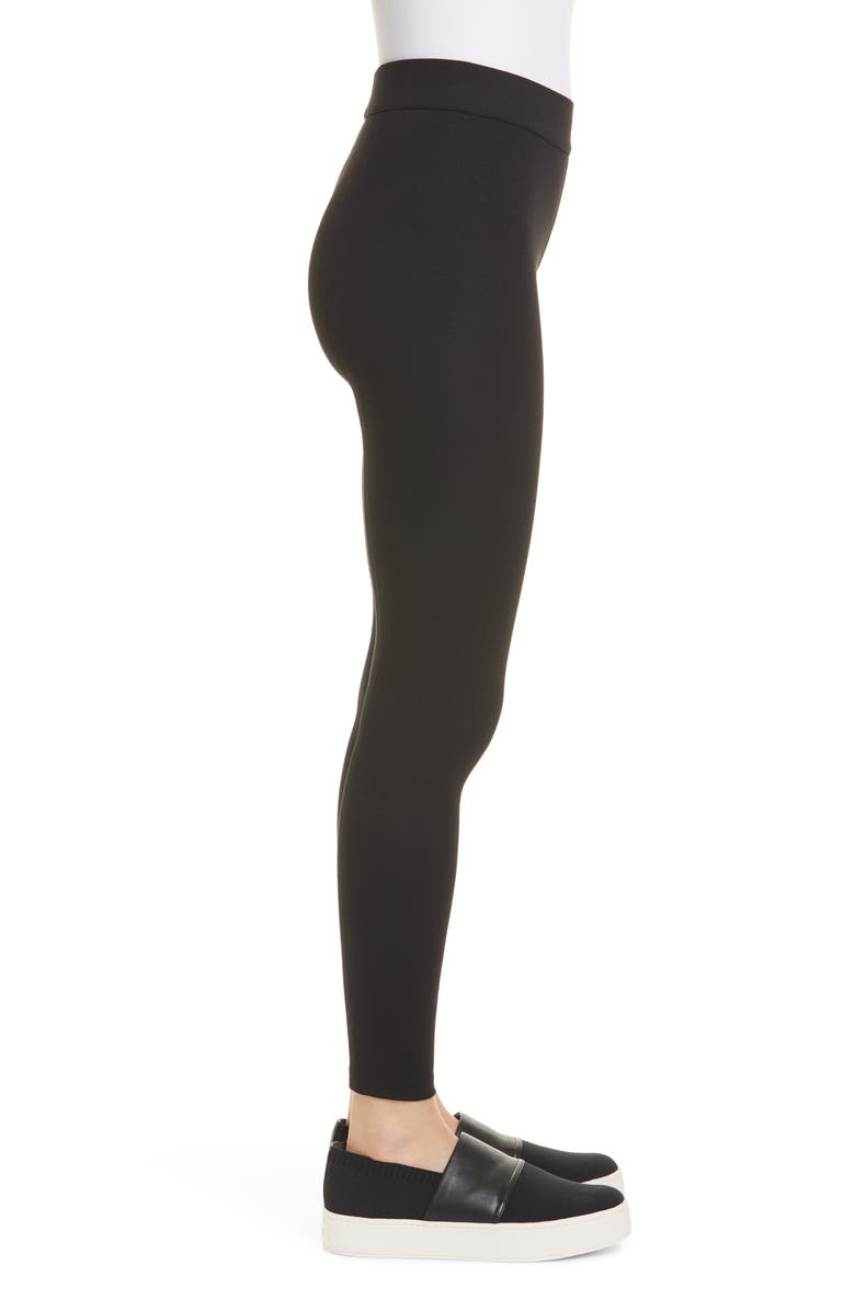 Vince Stretch Leggings, Alternate, color, Black