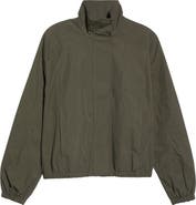 Open Edit Cotton Blend Track Jacket