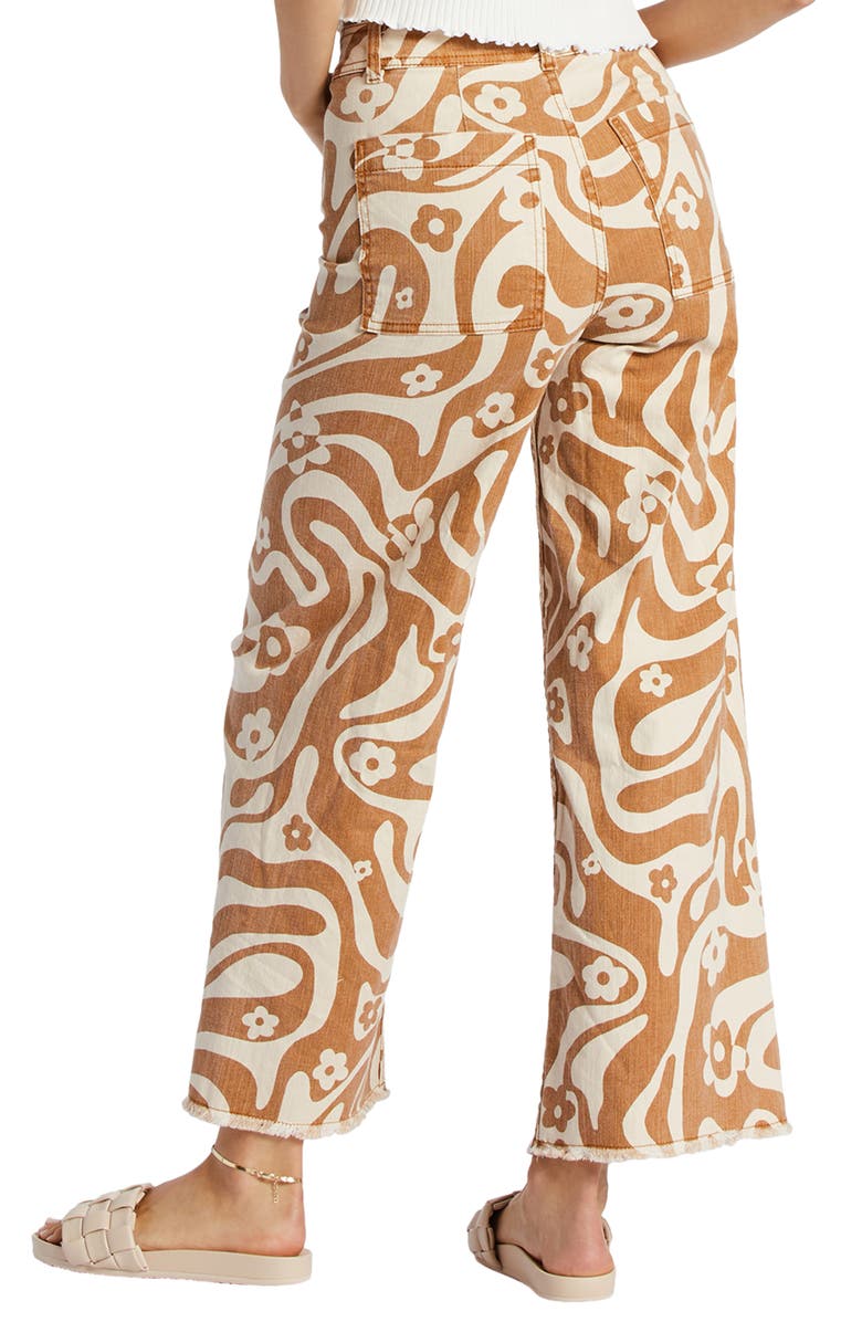 Billabong Free Fall High Waist Wide Leg Pants, Alternate, color, 