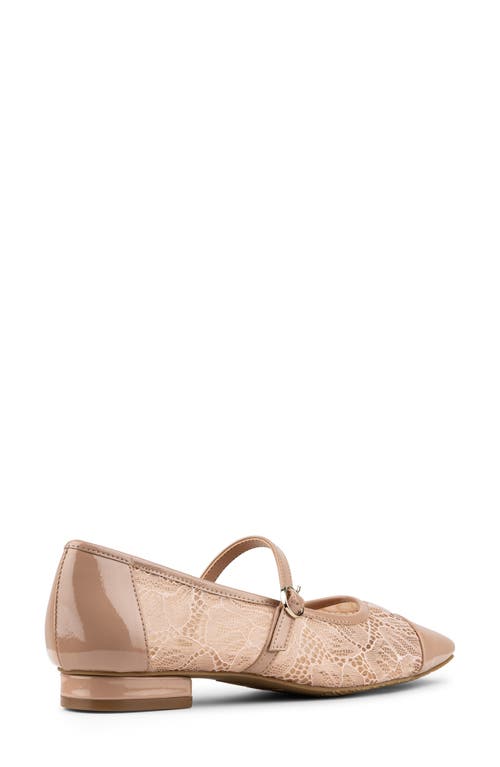 Donald Pliner Mary Jane Ballet Flat In Animal Print