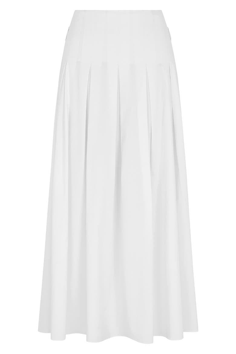 Julie Pleated Skirt, Alternate, color, WHITE