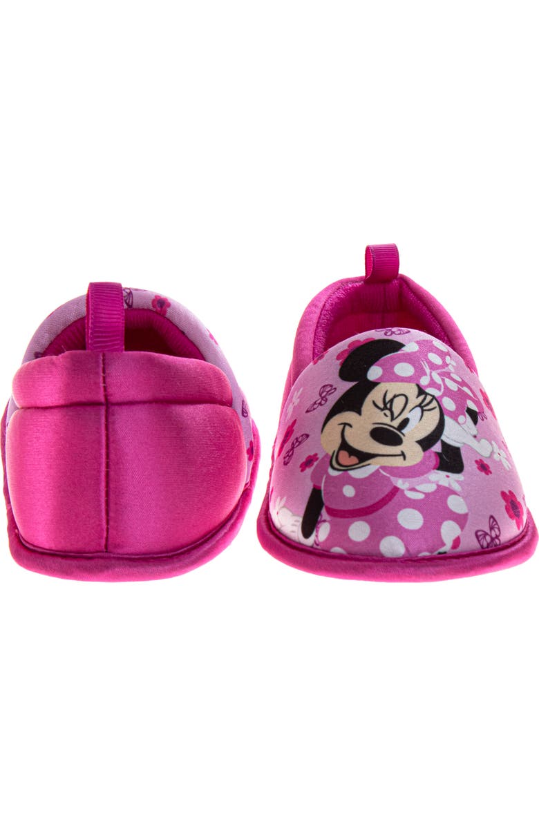 Disney Soft Disney Minnie Mouse Girls' Slippers, Alternate, color, Pink