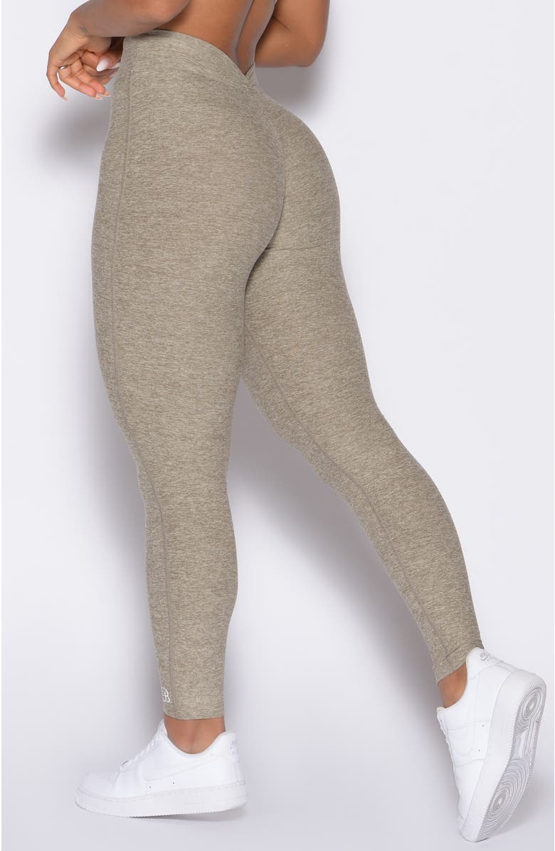 Bombshell Sportswear V Butt Lift Leggings, Alternate, color, Toasted Sugar