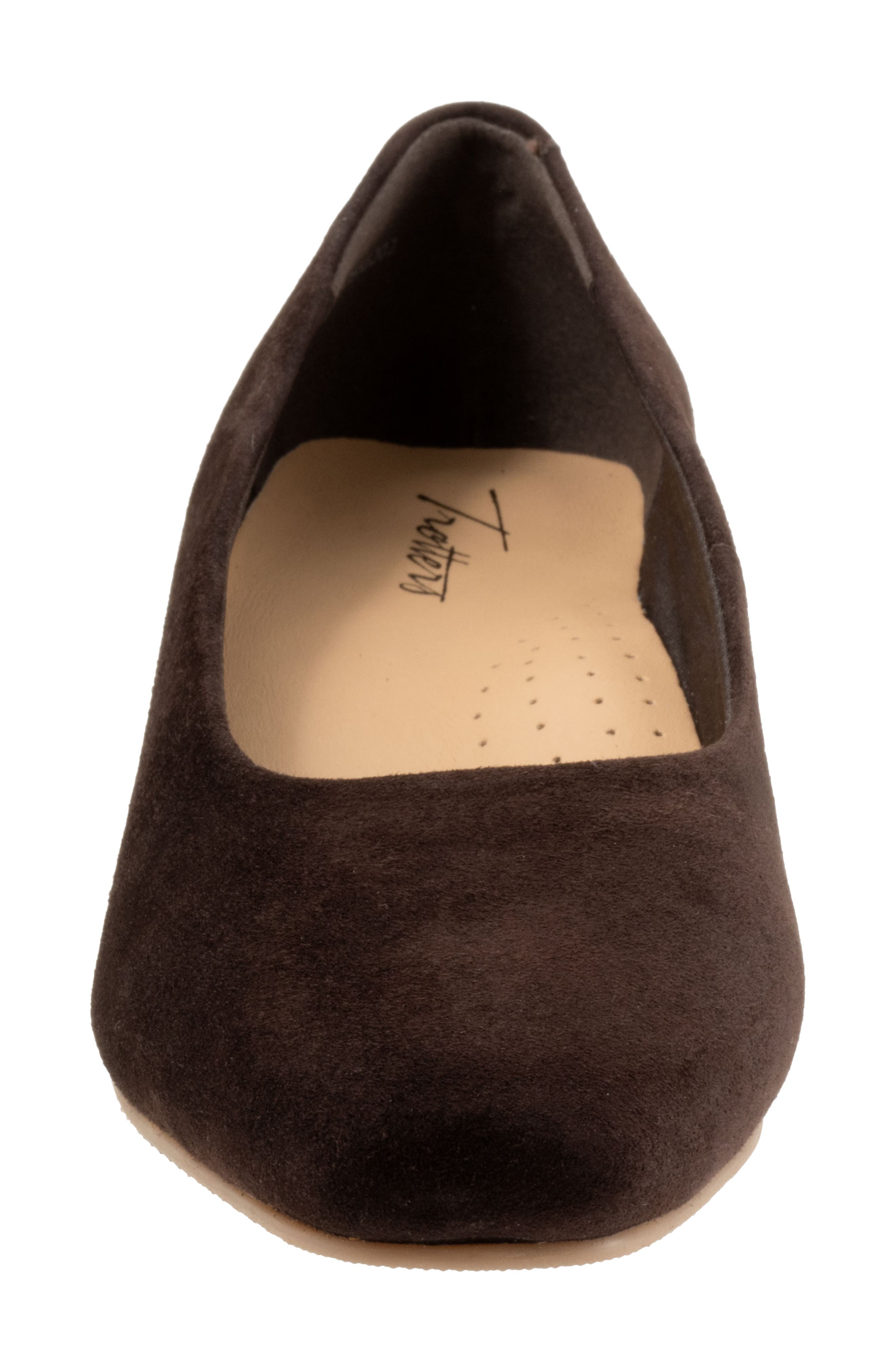 Denisse Wedge Pump, Alternate, color, BROWN SUEDE