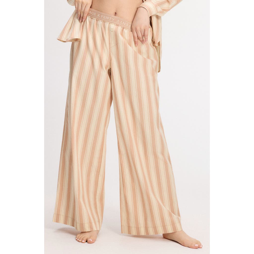 Savage X Fenty Kickback Casuals Sleep Pants In Neutral