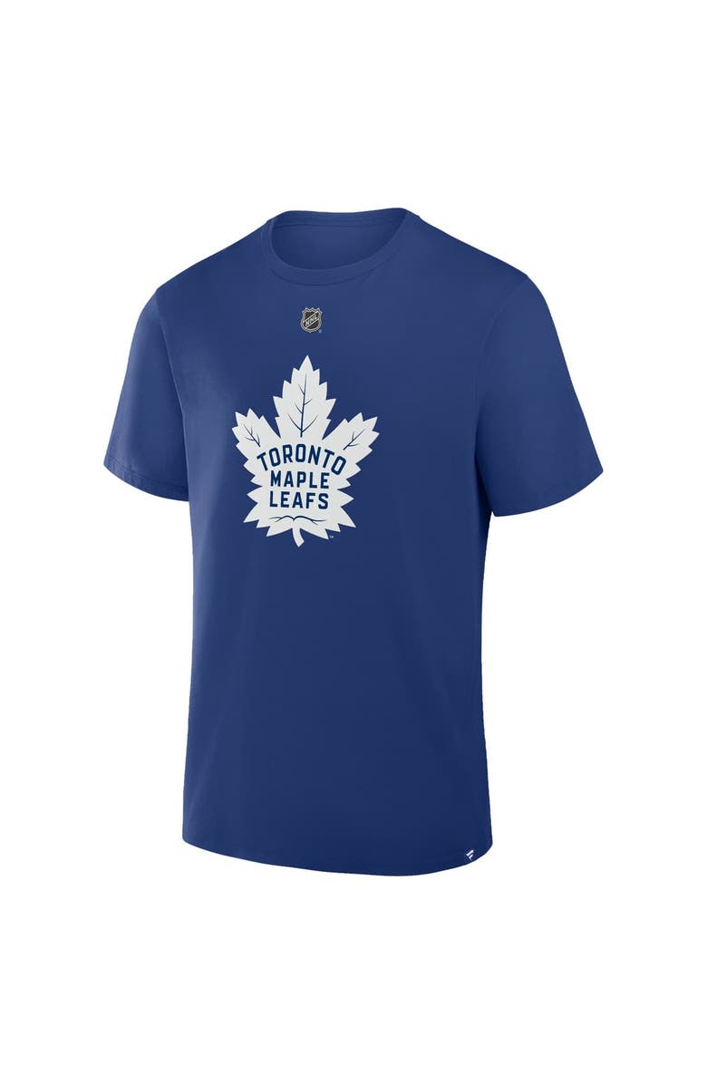 FANATICS Men's Fanatics John Tavares Blue Toronto Maple Leafs Authentic Stack Name & Number T-Shirt, Alternate, color, Blue