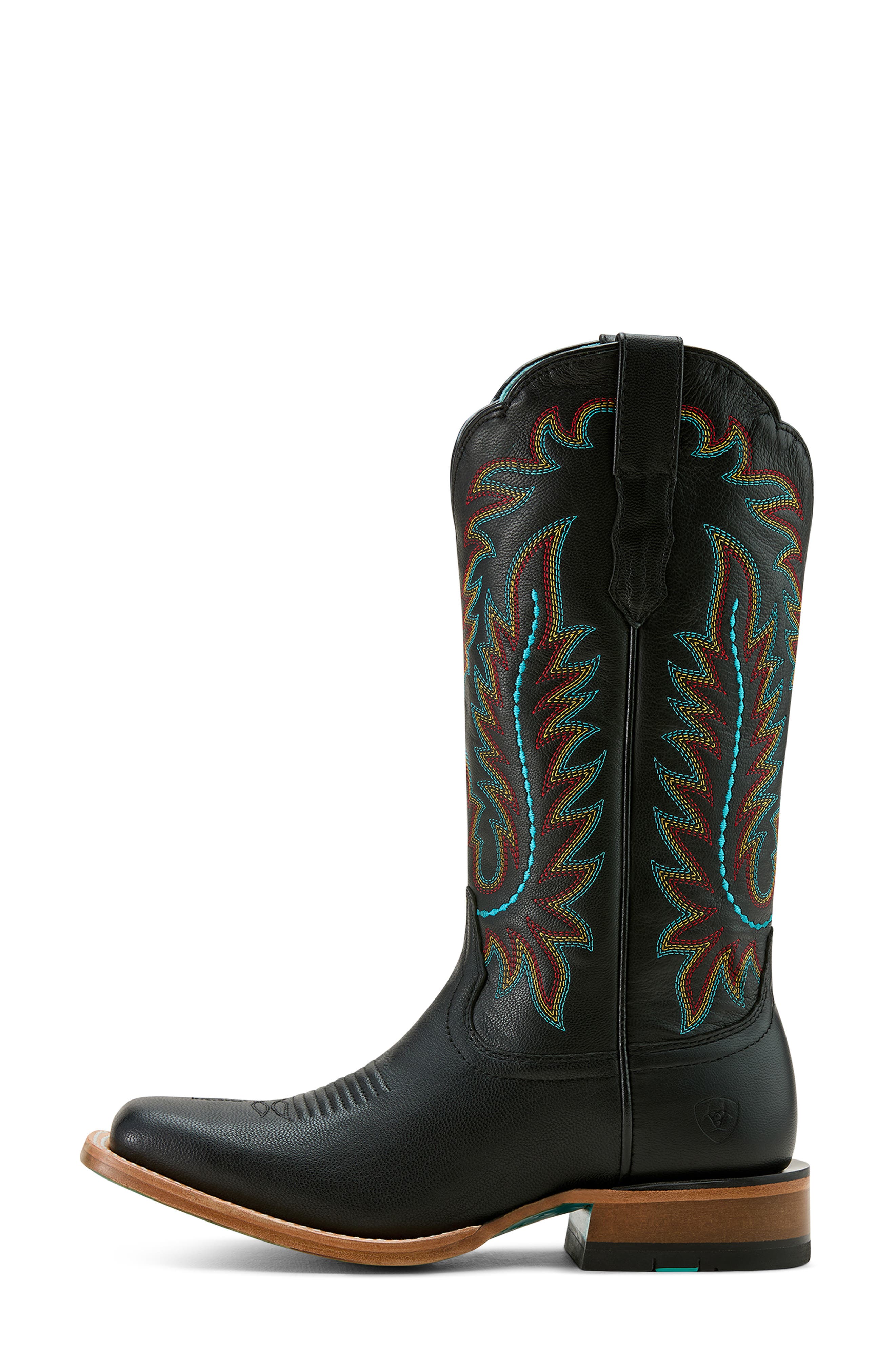 Ariat Frontier Western Boot, Alternate, color, Black
