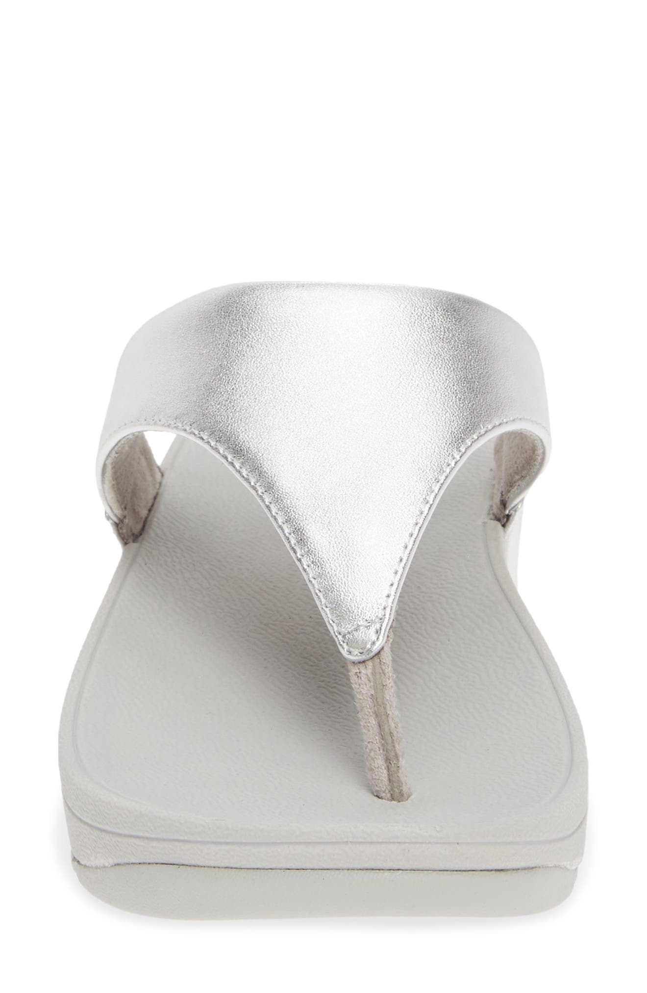 FitFlop Lulu Flip Flop, Alternate, color, Silver