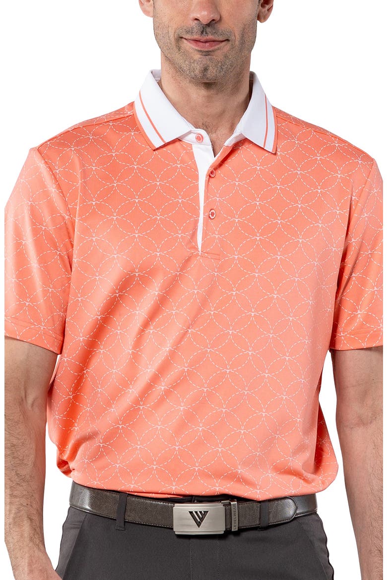 Cascase Polo, Main, color, SHELL PINK/ WHITE