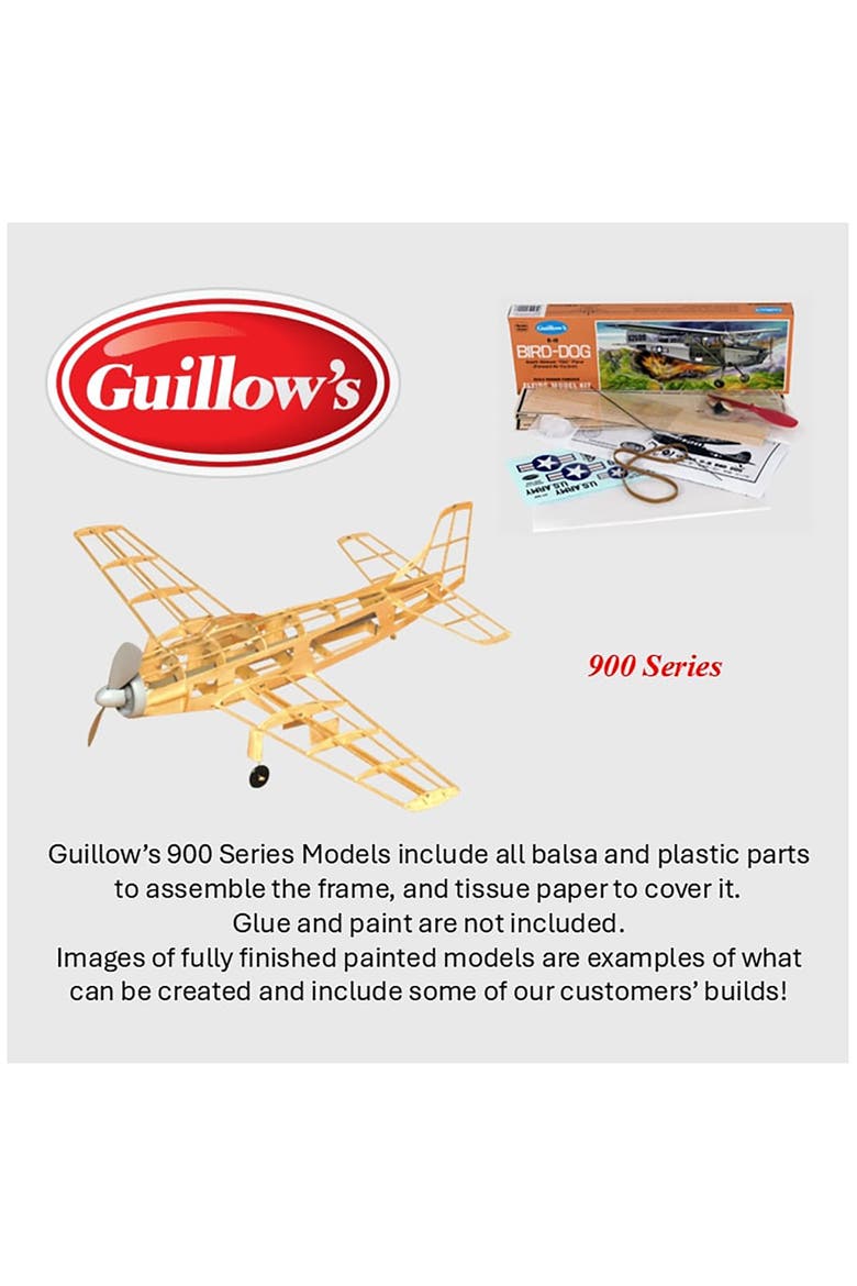 Flying Model Kit, Cessna O-1E Bird-Dog, Diy Airplane Building Kit, Alternate, color, Multicolored