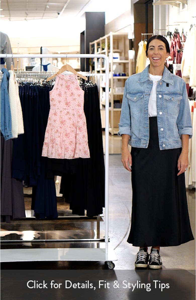 Kids' Print Tiered Dress, sales video thumbnail