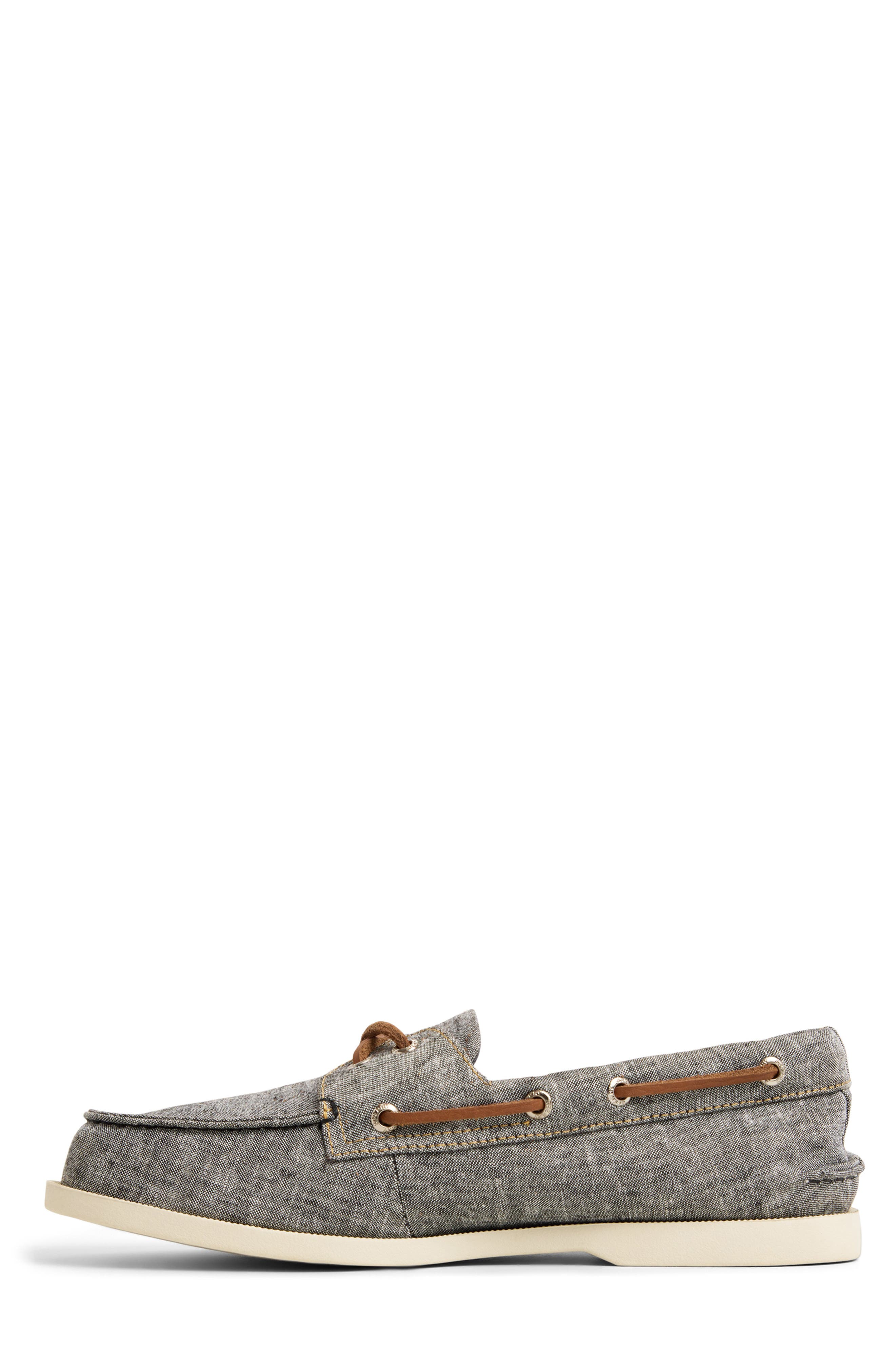 Sperry Authentic Original<sup>™</sup> 2-Eye Lite Boat Shoe, Alternate, color, Black