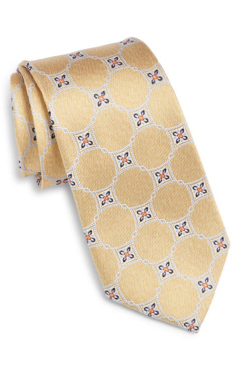 Geometric Silk Tie