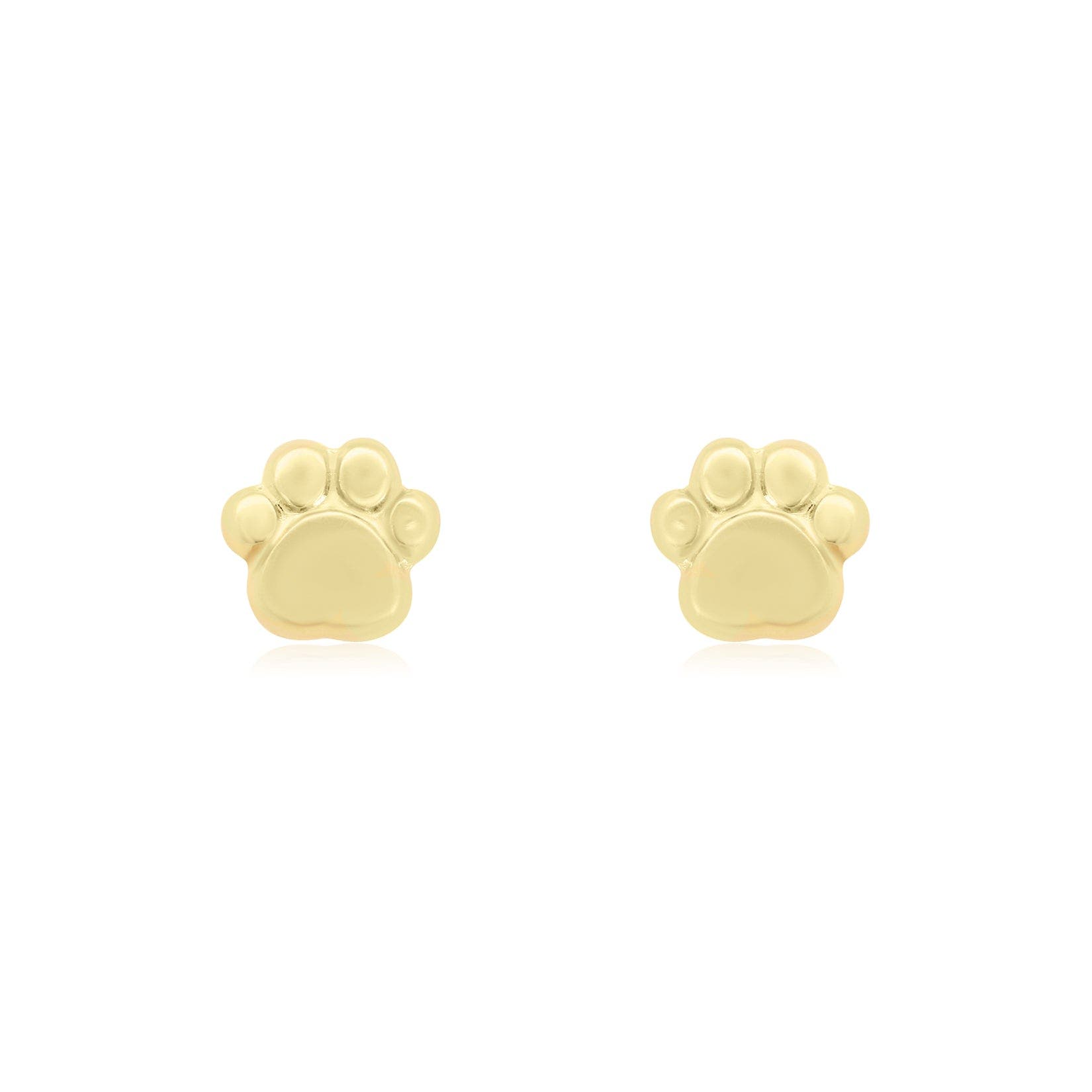 The Lovery Baby Paw Screw Back Stud Earrings (Women) | Nordstrom