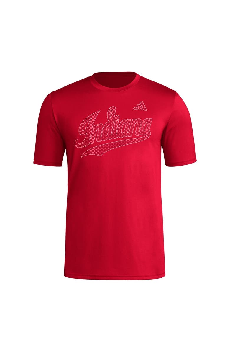 adidas Men's adidas  Crimson Indiana Hoosiers Locker Local Impression T-Shirt, Alternate, color, 