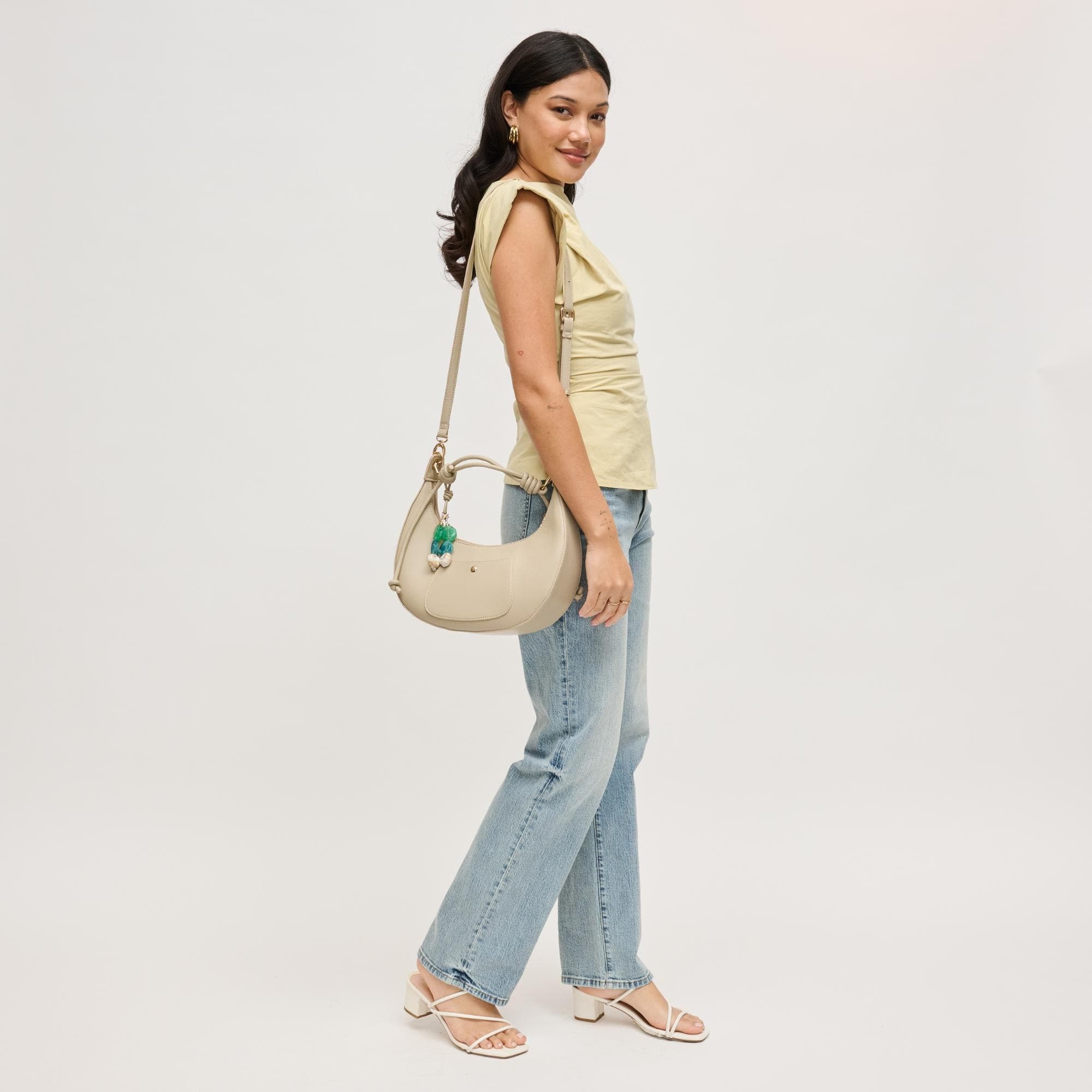 URBAN EXPRESSIONS HANDBAGS Emilia Hobo, Alternate, color, Sage