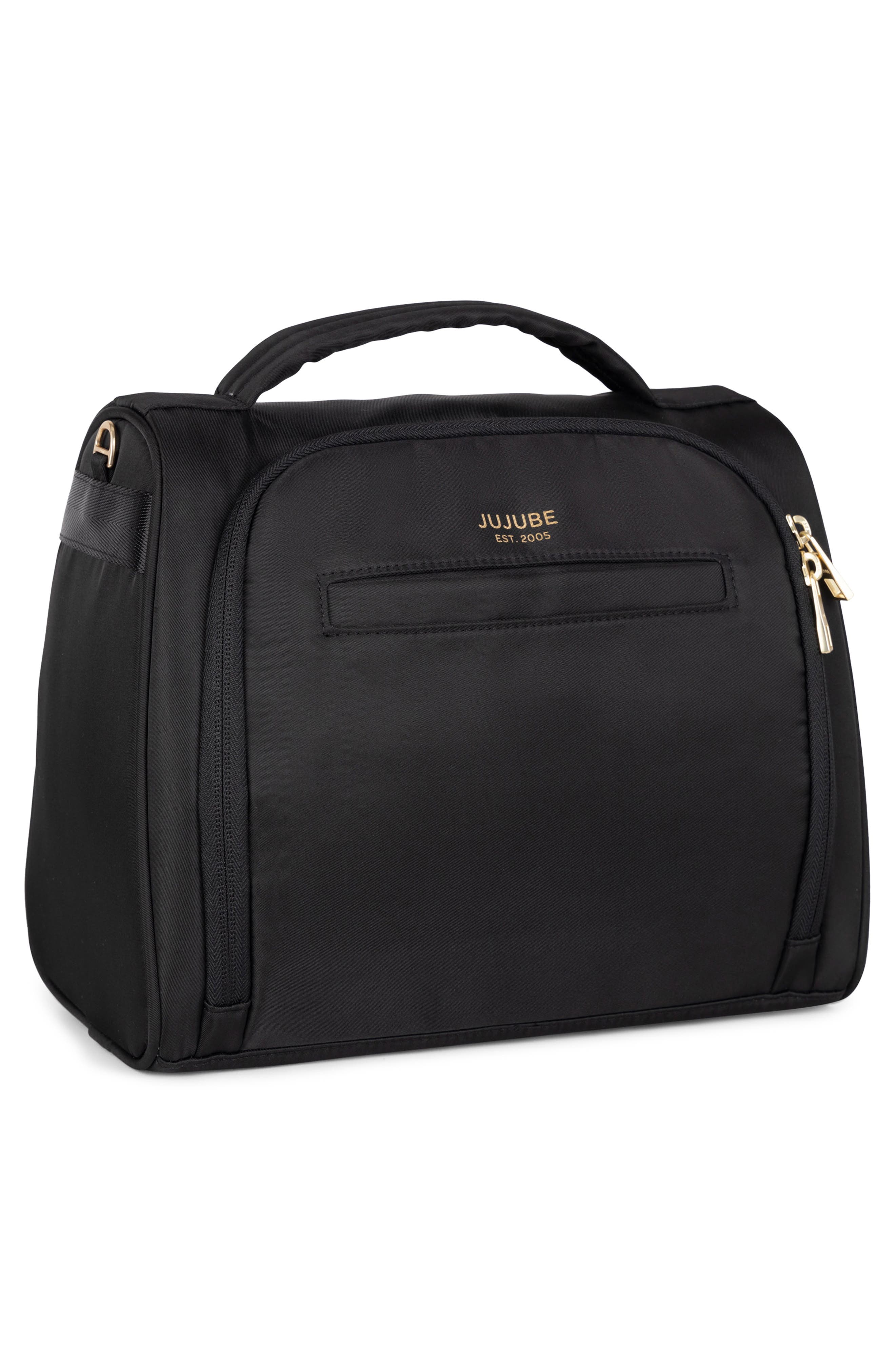 JuJuBe New Parent Diaper Bag Bundle, Alternate, color, Black