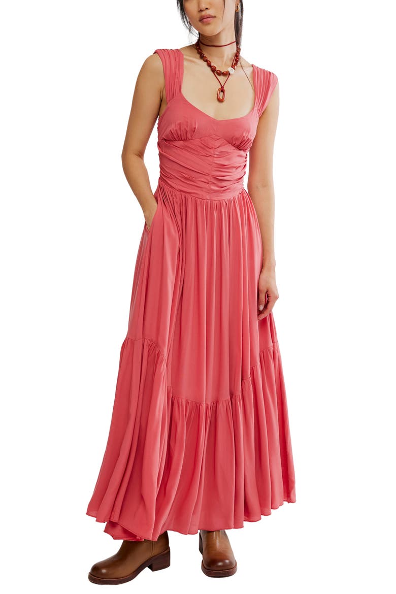 long dress pleats layers Alexander by Daymor 1576 Women's - Daiquiri-Ice QLG_1_Color_0_Hot Fudge Brown main image 1