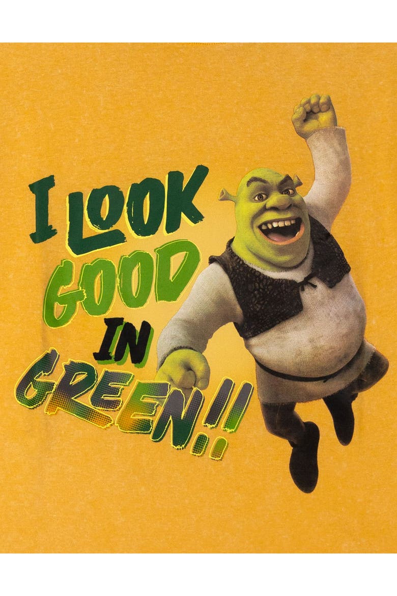 Shrek Short Sleeve T-Shirt, Alternate, color, Shrek Yellow