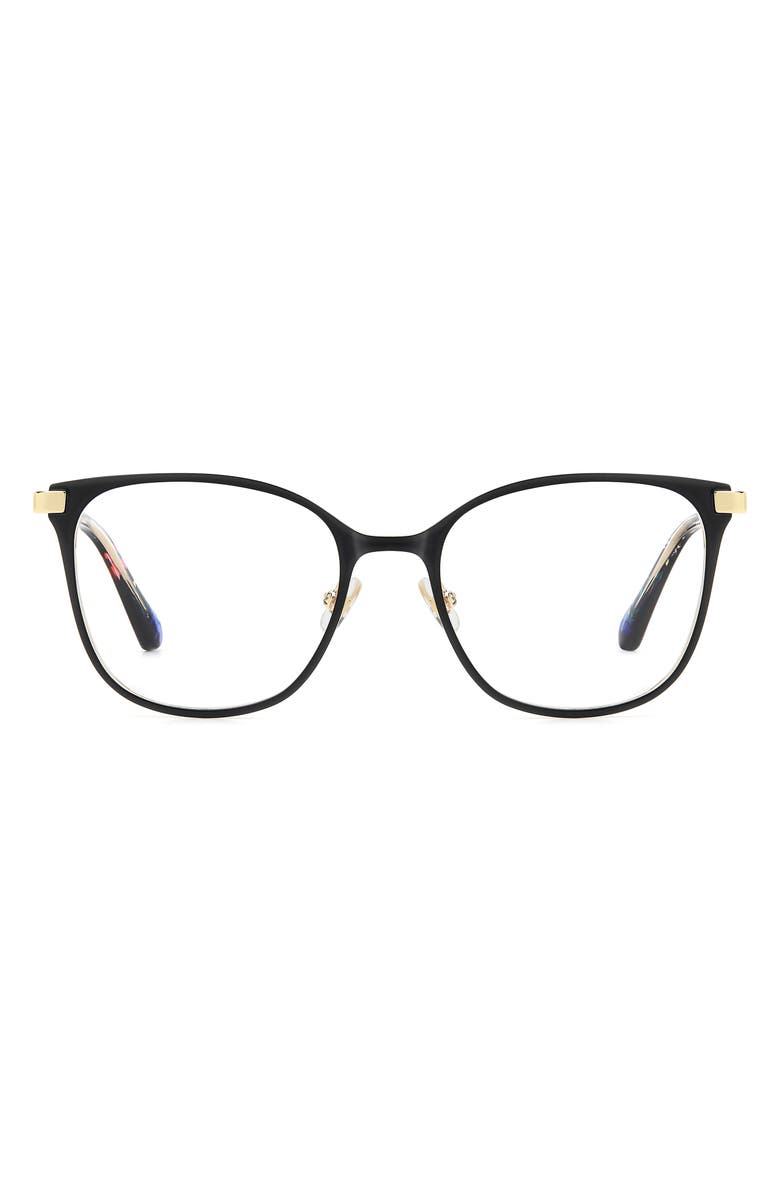 Kate Spade New York terriann 51mm square optical glasses, Main, color, 