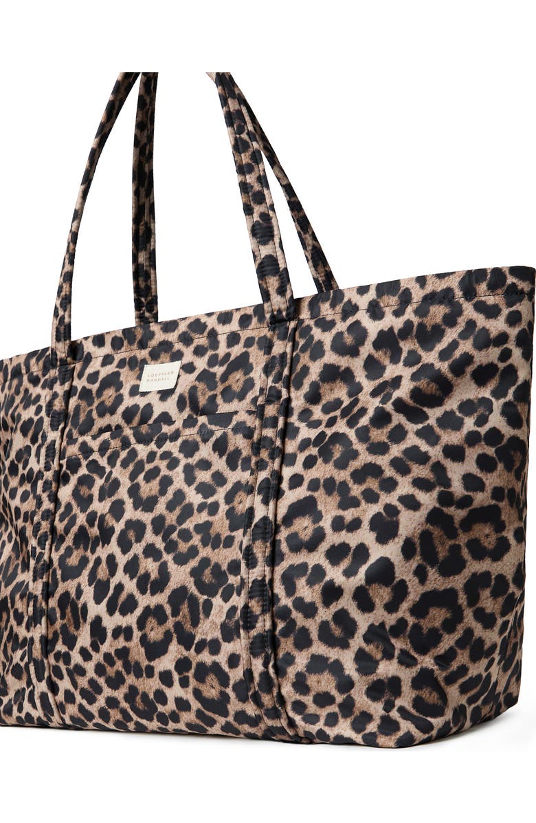 Loeffler Randall Dina Leopard Print Tote, Alternate, color, Brushed Leopard