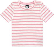 PixieLane Kids' Striped Ribbed Tee