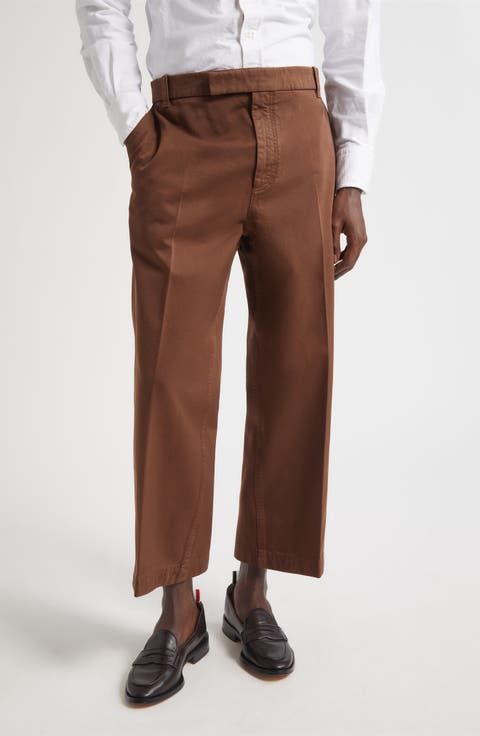 Cotton Twill Crop Chinos