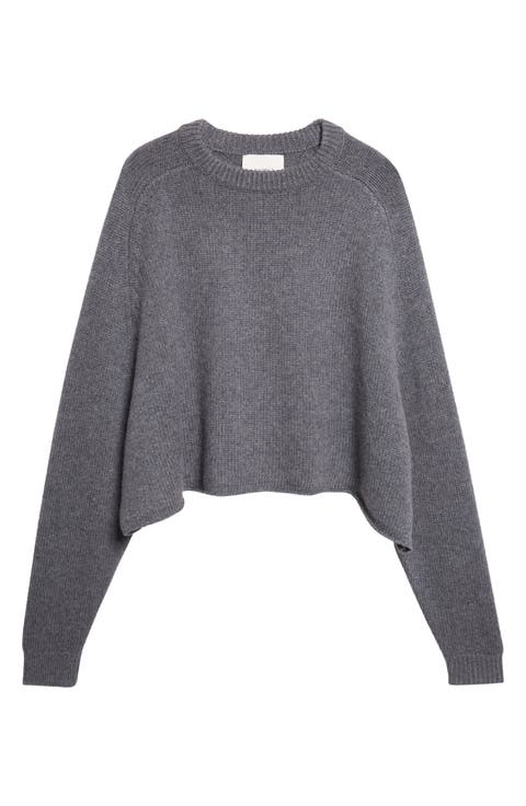 Karine Oversize Raglan Sleeve Cashmere Sweater