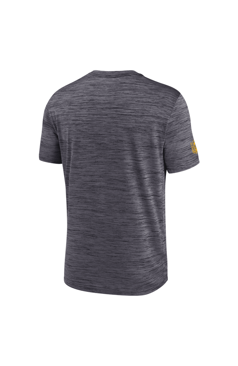 Nike Men's Nike Black Pittsburgh Steelers Big & Tall Sideline Velocity Performance T-Shirt, Alternate, color, Black