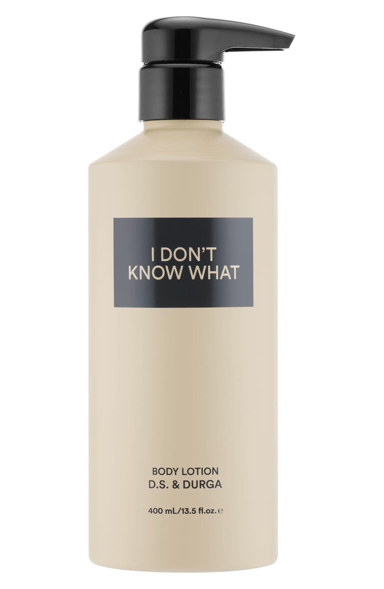 D.S. & Durga I Don't Know What Body Lotion, Main, color, 