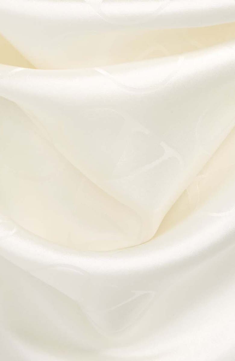 Valentino Garavani VLOGO Square Silk Scarf, Alternate, color,