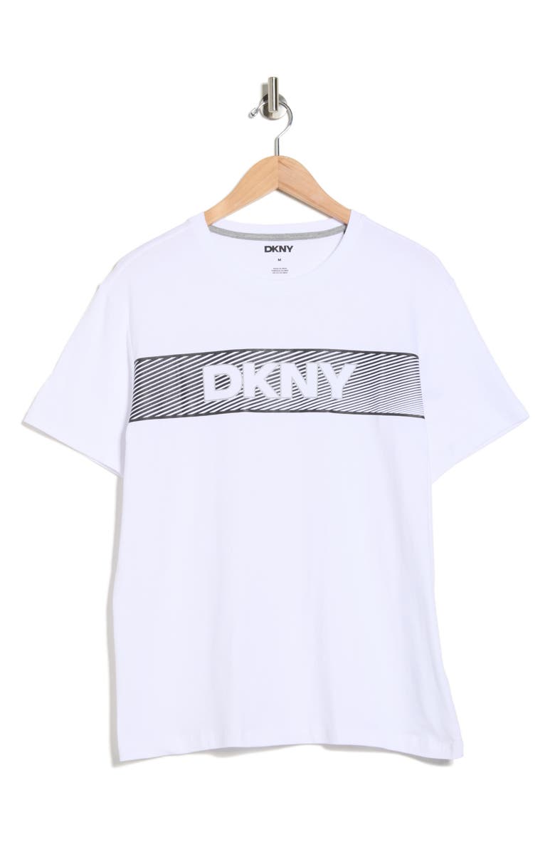 DKNY SPORTSWEAR Zander Logo Graphic T-Shirt, Alternate, color, White