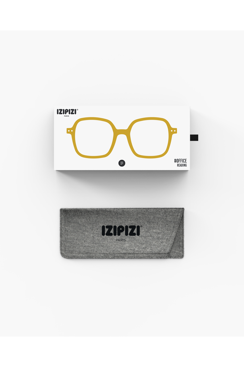 Office 52mm Square Reading Glasses, Alternate, color, Golden Green