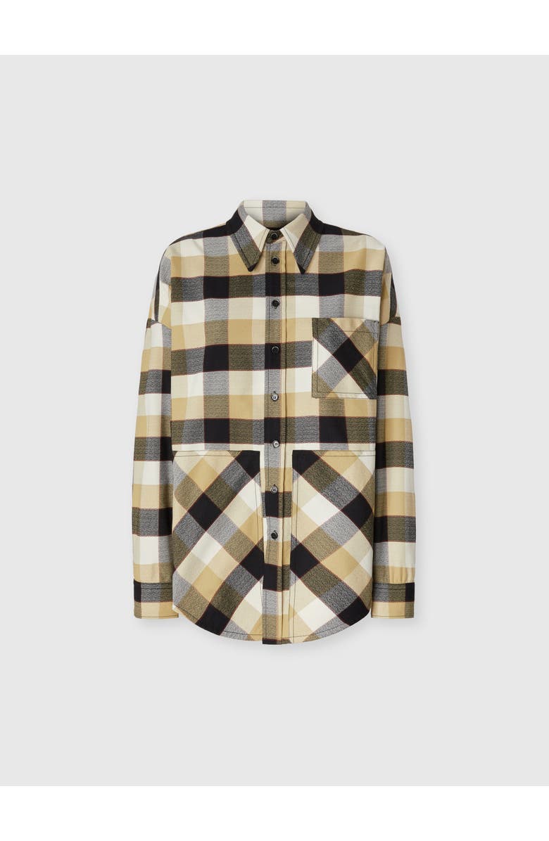 Missoni Oversized Check Shirt, Main, color, Beige