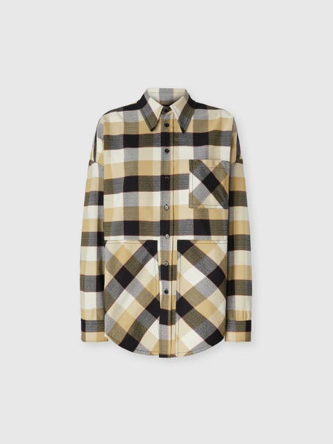 Oversized Check Shirt