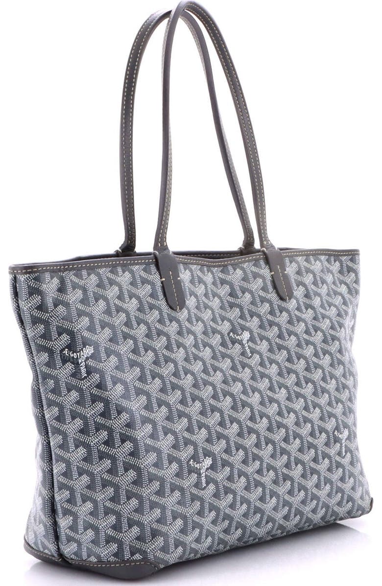 Pre-Owned Goyard Artois Tote Coated Canvas PM, Alternate, color, Gray