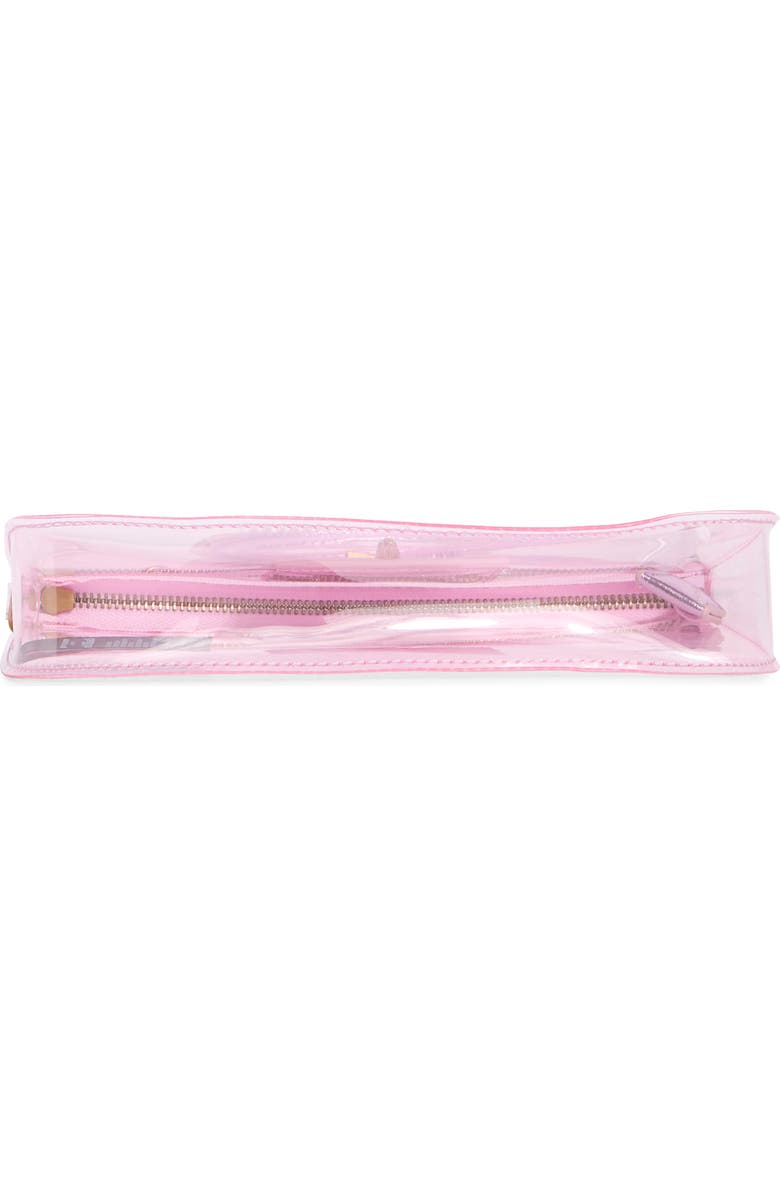 KG Kurt Geiger Highgate Vinyl Wristlet, Alternate, color, Light/ Pastel Pink
