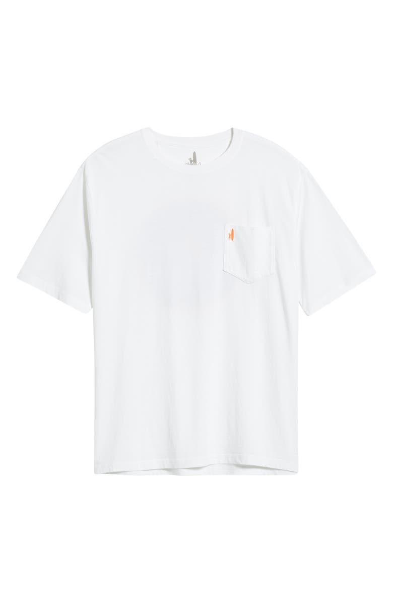 johnnie-O Surf Sunset Pocket T-Shirt, Alternate, color, White