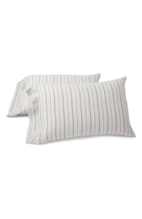 Relaxed Organic Linen Set of 2 Pillowcases