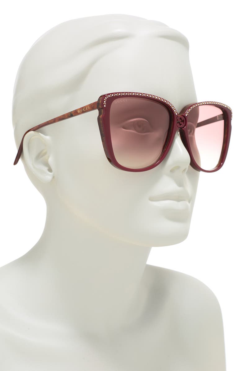 Gucci 63mm Sunglasses, Alternate, color,