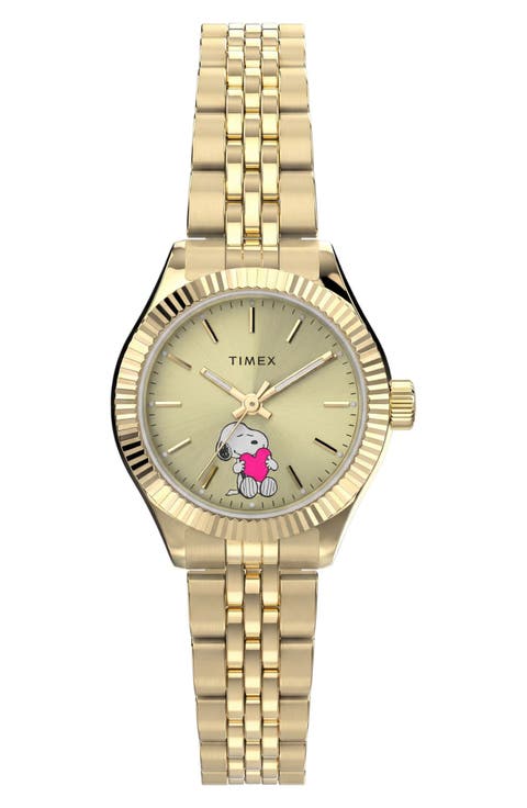 Peanuts Legacy Mini Heart Hug Bracelet Watch