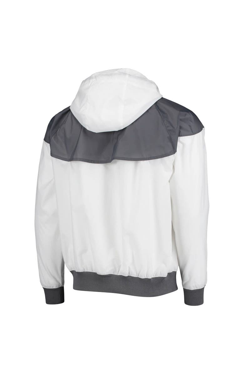 Nike Men's Nike White Colorado Buffaloes Windrunner Raglan Full-Zip Hoodie Jacket, Alternate, color, White