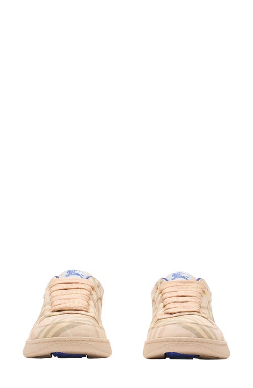 Burberry Light Terrace Sneakers Checkered Pattern