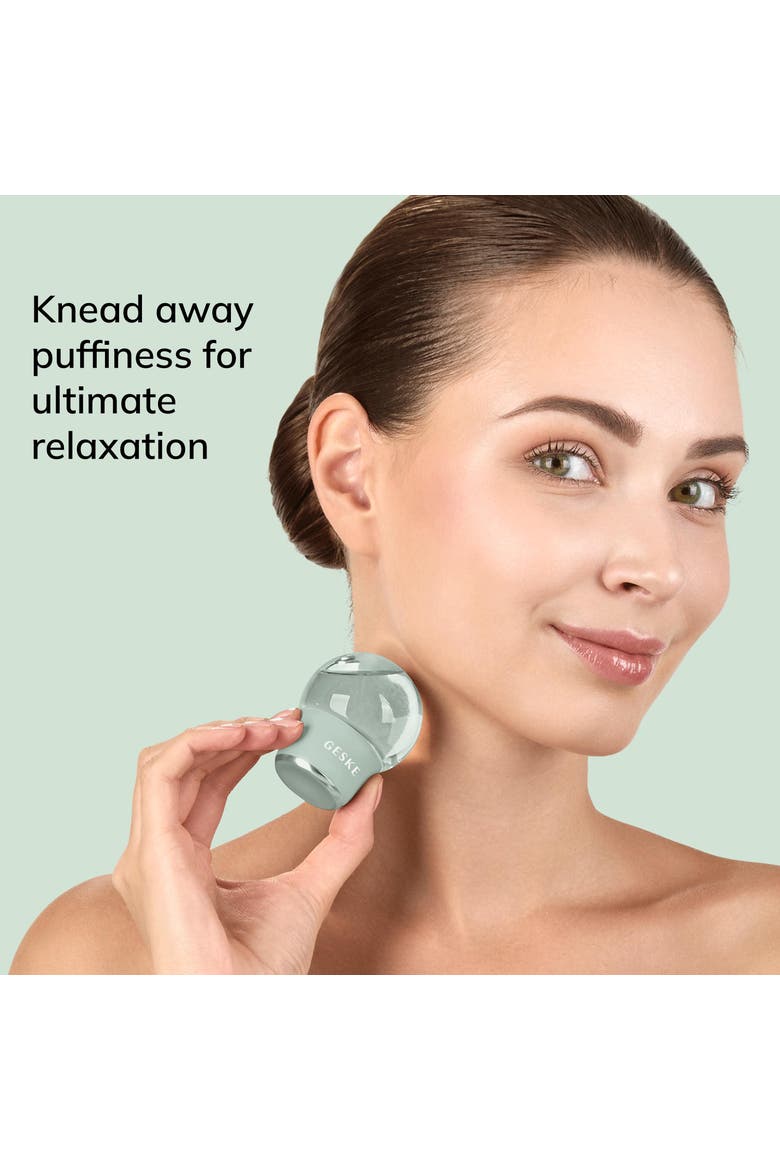 SmartAppGuided Cool & Warm Face & Body Massager | 7 in 1, Alternate, color, Green