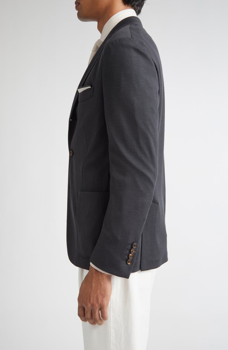 Eleventy Single Breasted Wool Sport Coat, Alternate, color, 22 Carbon